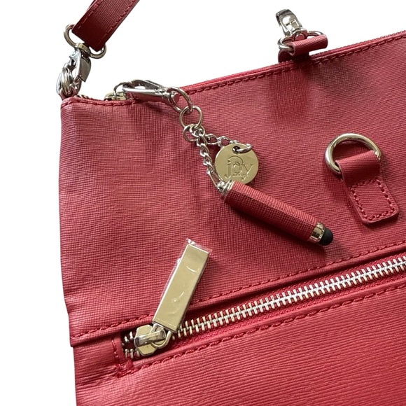 NWOT Joy Mangano Maroon Crossbody Bag - Picture 4 of 4